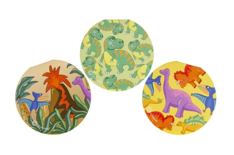 Dinozaurowy Notatnik dla Małych Odkrywców dinozaury mini notes mały okrągły 2.jpg