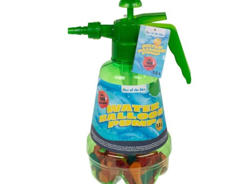 Pompka do balonów wodnych z 100 balonami Bomby do wody 1.jpg