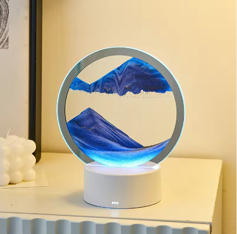 Lampka nocna LED - Przepływający piasek – Klepsydra - Efekt 3D  (1).png