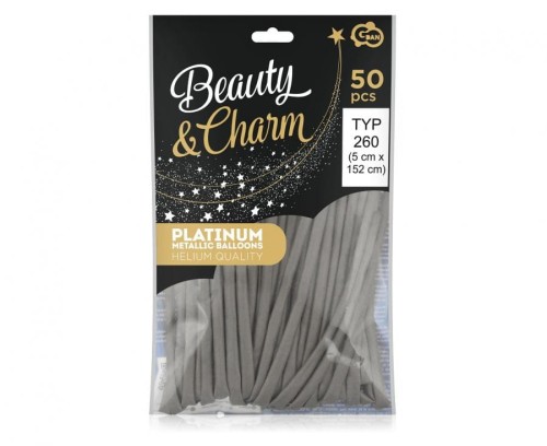 Balon foliowy "Cyfra 0", srebrna, 35 cm