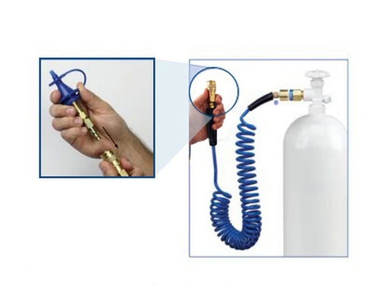 Reduktor ekonomiczny szybkozłącze na wężyku WP 200bar