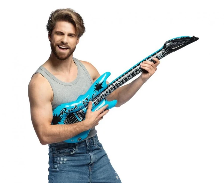 Gitara dmuchana, mix kolorów, 106 cm