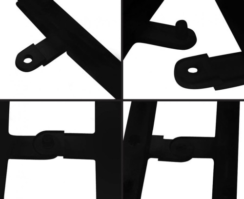 Panel dekoracyjny złoty, czarne tło typ B, 30x30 cm/ 100 kwadratów