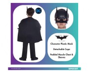 Strój Batman Dark Knight przebranie rozm. 6-8 lat kostium dla chłopca