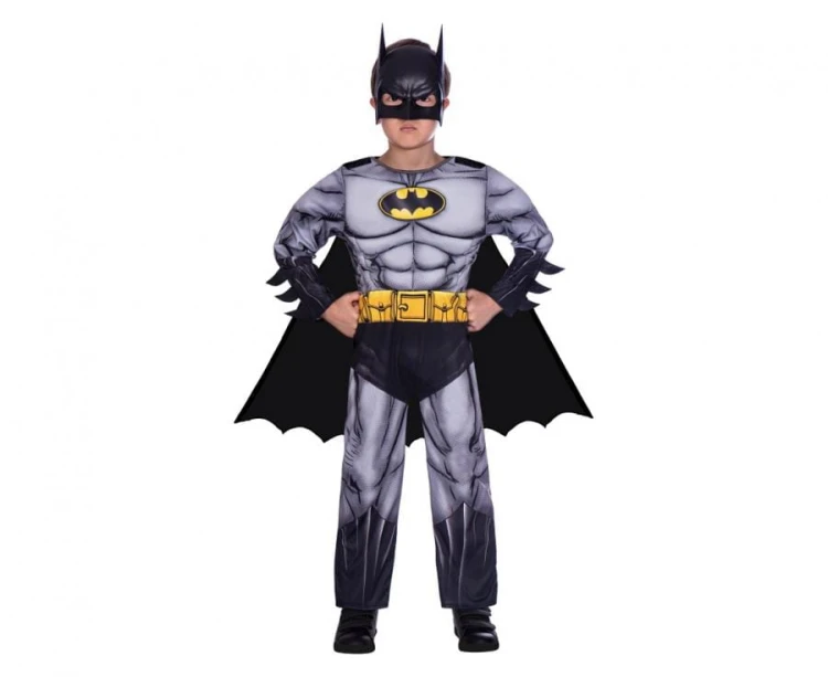 Strój Batman Classic przebranie rozm. 6-8 lat kostium dla chłopca
