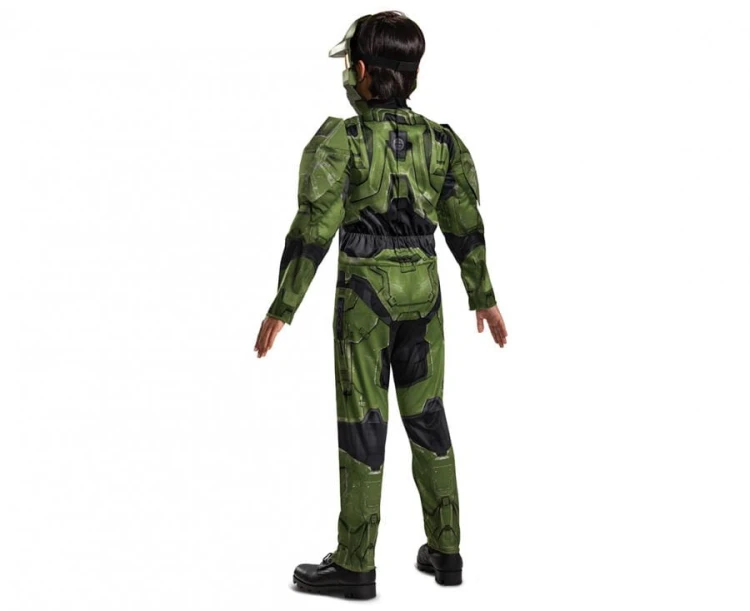 Strój Master Chief Infinite Muscle Microsoft Przebranie Kostium rozm. L 10-12 lat