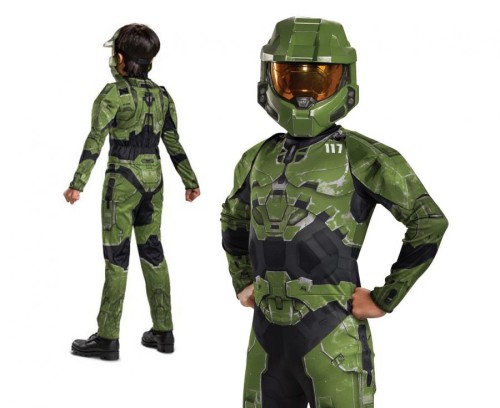 Strój Master Chief Infinite Classic Microsoft Przebranie Kostium rozm. M 7-8 lat