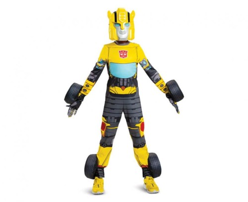 Strój do transformowania Bumblebee Transformers 3 wcielenia licencja rozm. S 4-6 lat