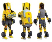Strój do transformowania Bumblebee Transformers 3 wcielenia licencja rozm. S 4-6 lat