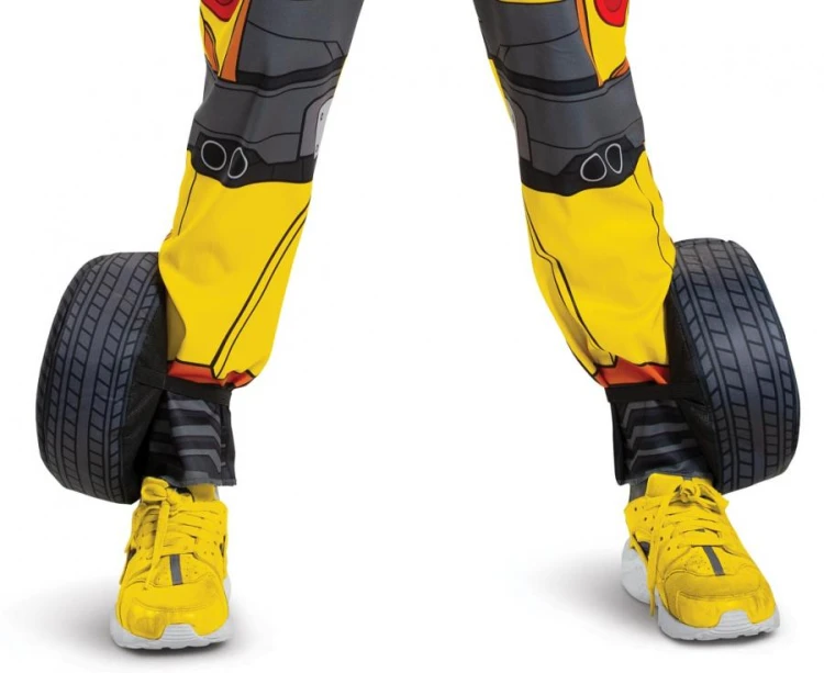 Strój do transformowania Bumblebee Transformers 3 wcielenia licencja rozm. S 4-6 lat