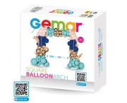 Stelaż kwadratowy na balony stojak ścianka 220x220cm