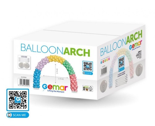 Stelaż do balonów łuk stojący stojak balonowy 300x300cm