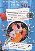 KARNET POCZTÓWKA URODZINOWA Z KOPERTĄ 50 URODZINY 1