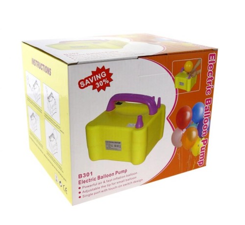 Dmuchawa elektryczna mocna do balonów z jednym wyjściem push
