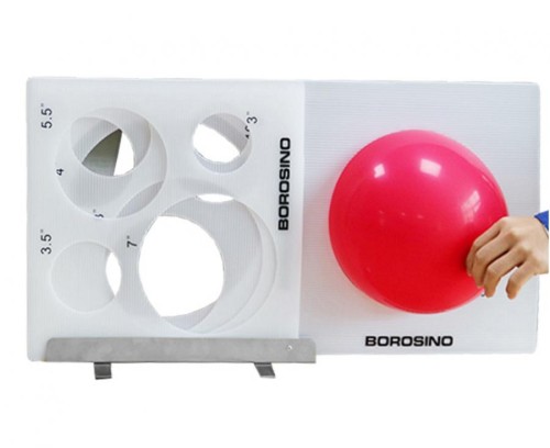 Miarka do balonów przymiar szablon do mierzenia balonów profesjonalny