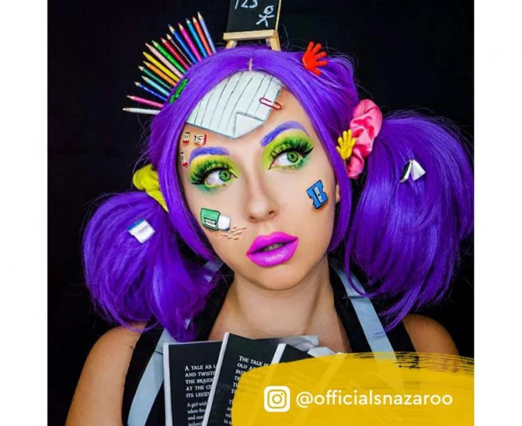 Zestaw do malowania twarzy farby do twarzy 28 el profesjonalny SNAZAROO