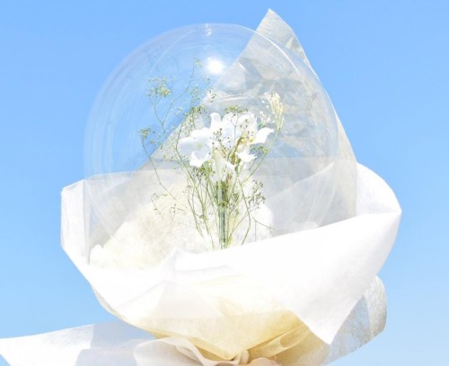 Balon foliowy przezroczysty duża kula do dekoracji kwiatowych 17,5cm 175mm 10 szt