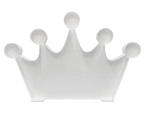 Szablon do wypełniania balonami - Korona XL