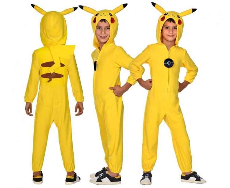 Kostium dla dzieci Pokemon Pikachu Suit Boy 4 - 6 lat