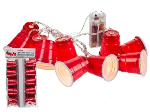 GIRLANDA KUBECZKI LAMPKI LED ŁAŃCUCH KUBKI LAMPKI