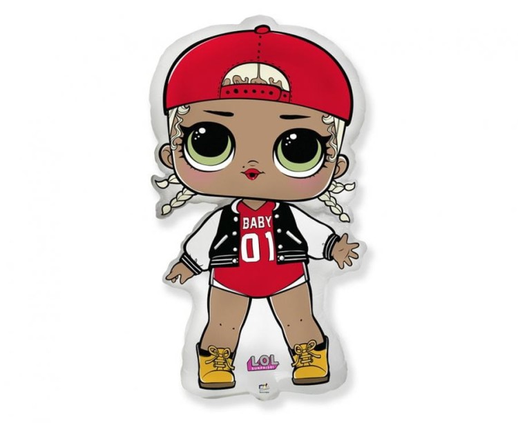 Balon foliowy 14 cali FX - LOL: MC Swag 32cm
