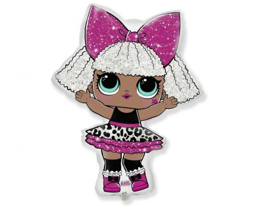 Balon foliowy 14 cali FX - LOL: Diva 34cm