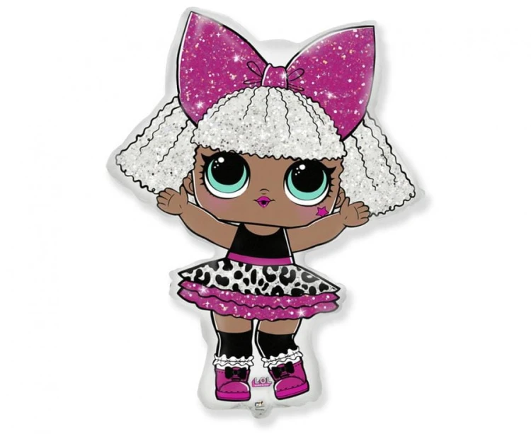 Balon foliowy 14 cali FX - LOL: Diva 34cm