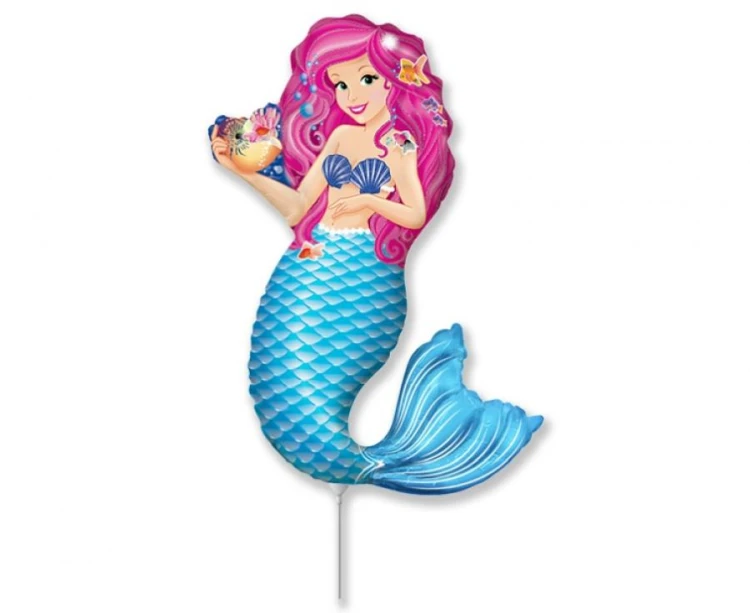 Balon foliowy 14 cali FX - Syrenka Zoe 37cm