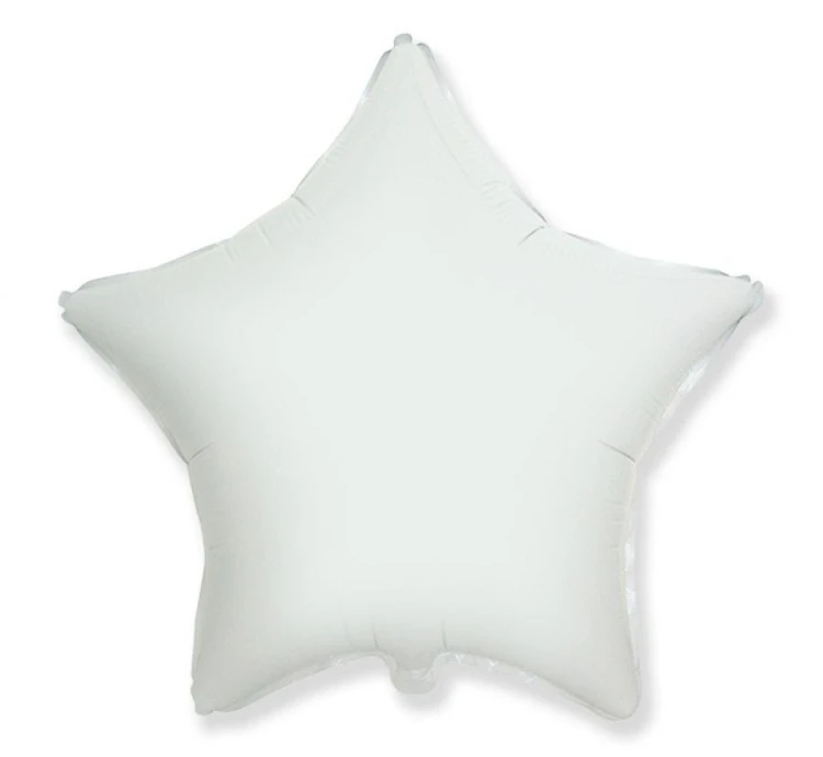 Balon foliowy 18" FX - Gwiazda biała gwiazdka