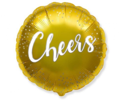 Balon foliowy 18" FX - Cheers okrągły 48cm