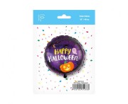 Balon foliowy 18" FX - Happy Halloween pakowany 48cm