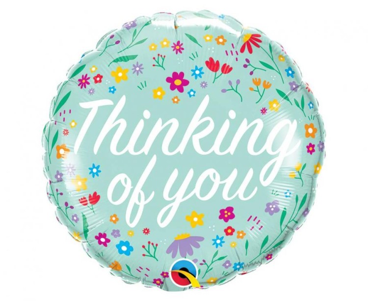 Balon foliowy 18" QL CIR Thinking Of You - Petite Floral