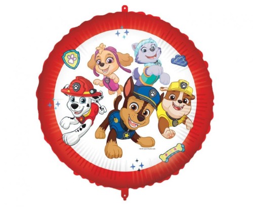 Balon foliowy 18" Paw Patrol Ready For Action Psi Patrol