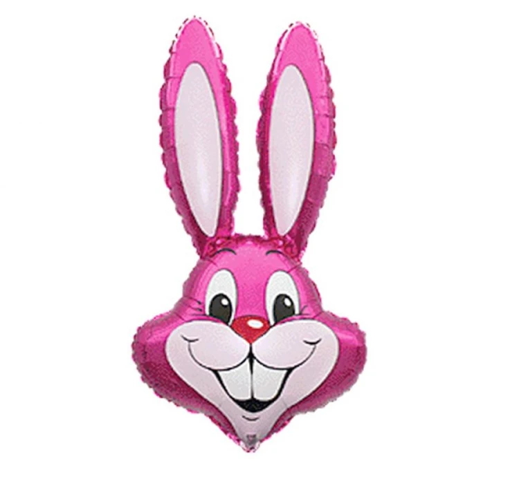 Balon foliowy 14" FX - Rabbit - Królik różowy