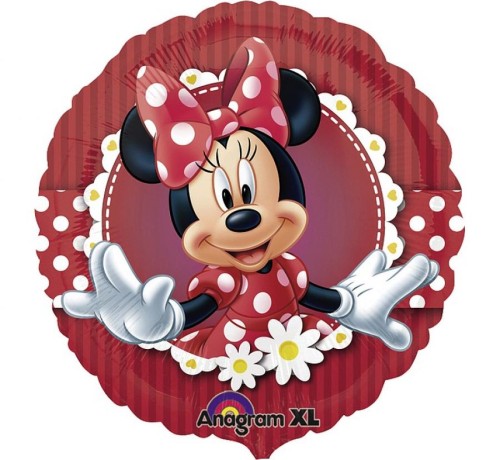Balon foliowy 18" CIR - Mad About Minnie Myszka 46cm