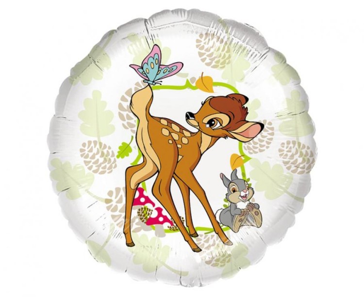 Balon foliowy 18" CIR - Bambi
