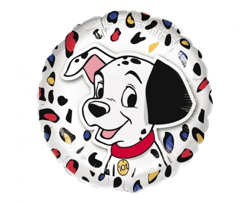 Balon foliowy 18" CIR - 101 Dalmatian Dalmatyńczyków