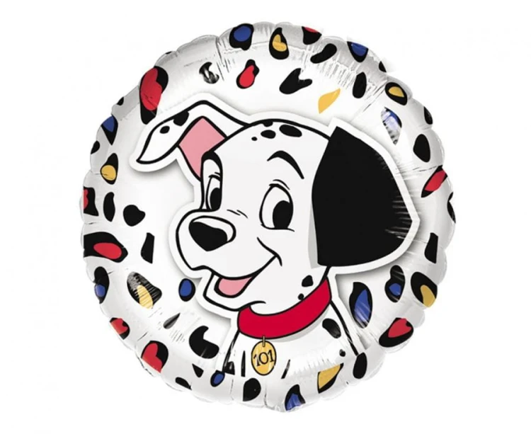 Balon foliowy 18" CIR - 101 Dalmatian Dalmatyńczyków
