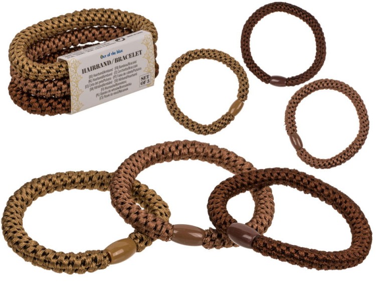 Naturalne Gumki do Włosów zestaw 3 sztuk .jpg