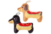 Pluszowy Piesek Hot Dog – Urocza Zabawka z Humorem Maskotka Śmieszna .jpg