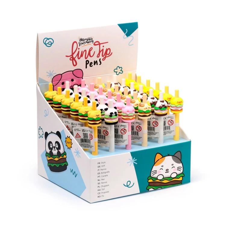 Cienkopis z Nakładką – Foodiemals Słodki Hamburger mix wzorów  (2).jpg