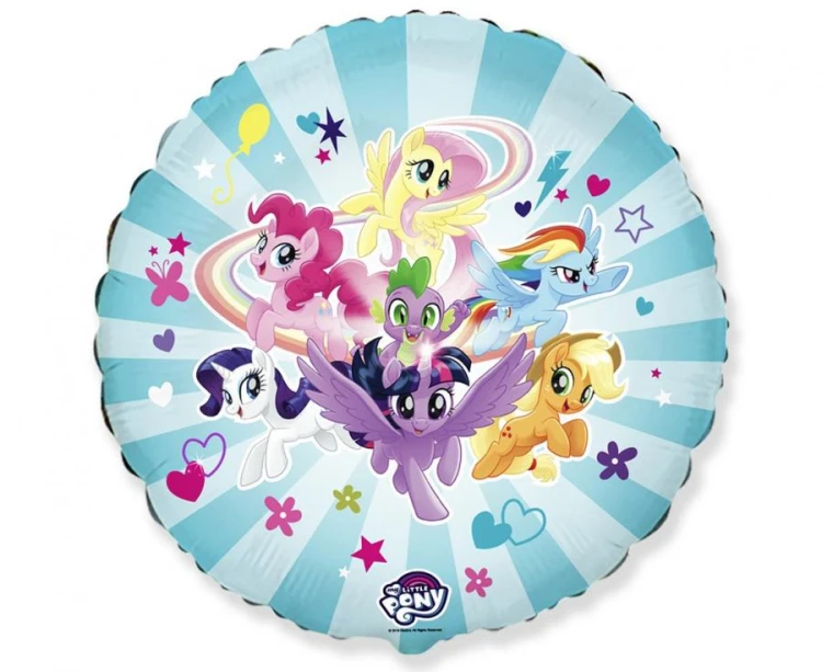 Balon foliowy Kucyki Pony My Little Pony Drużyna 18"