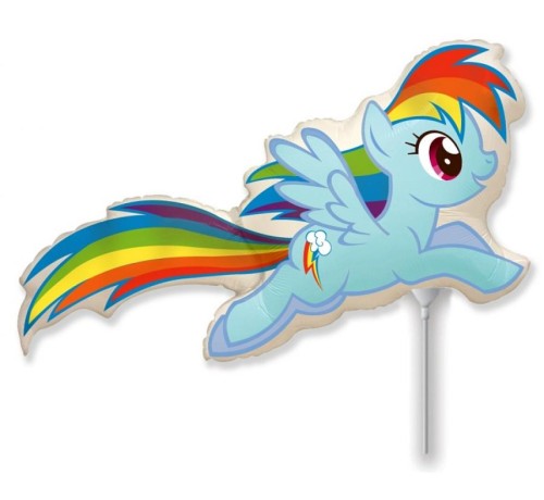 Balon foliowy My Little Pony Rainbow Dash Kucyki 14"