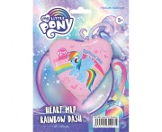 Balon foliowy My Little Pony serce Pony z tęczą serduszko 18"