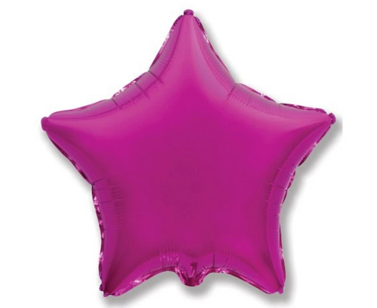 Balon foliowy purpurowy Gwiazdka Gwiazda purpurowa 18"