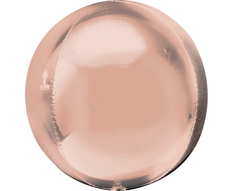 Balon foliowy ORBZ - kula Jumbo różowo-złota