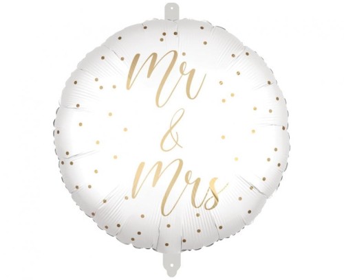 Balon foliowy 18" Mr & Mrs Decorata Party