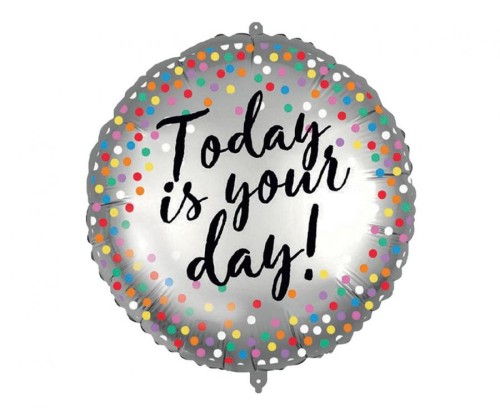 Balon foliowy 18" Happy Birthday Decorata