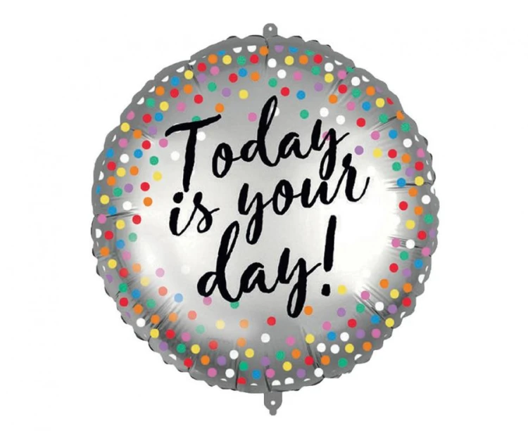 Balon foliowy 18" Happy Birthday Decorata