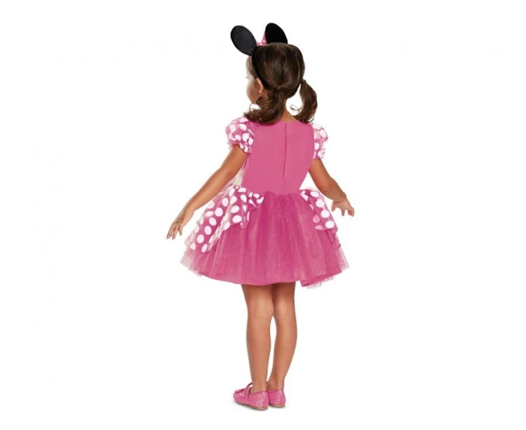 Strój Przebranie Minnie Pink Deluxe Minnie Mouse Myszka rozm. XS (3-4 lata)